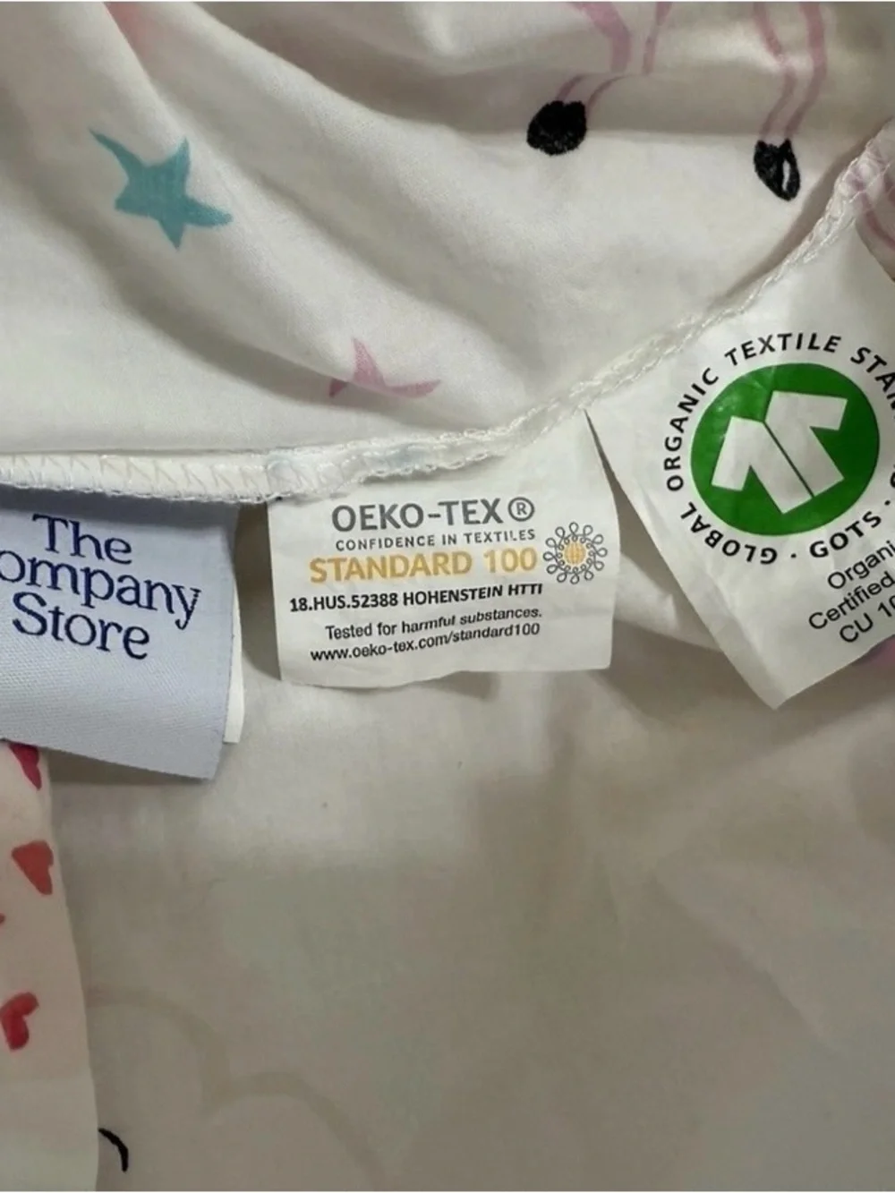 The Company Store Kids Duvet Cover and Pillowcase
